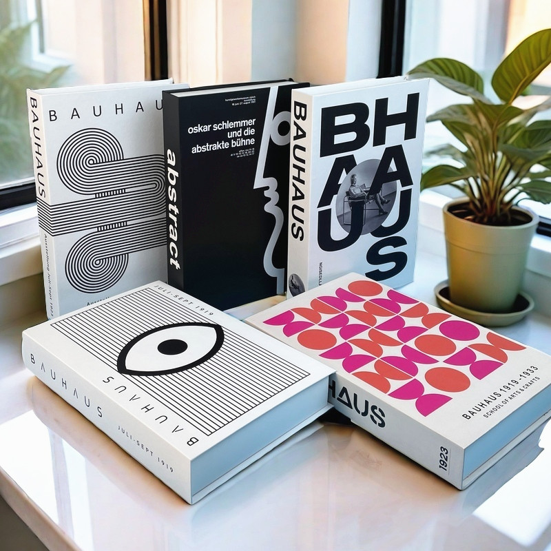 Interior Design Book - Bauhaus Fake Books For Decoration Luxury