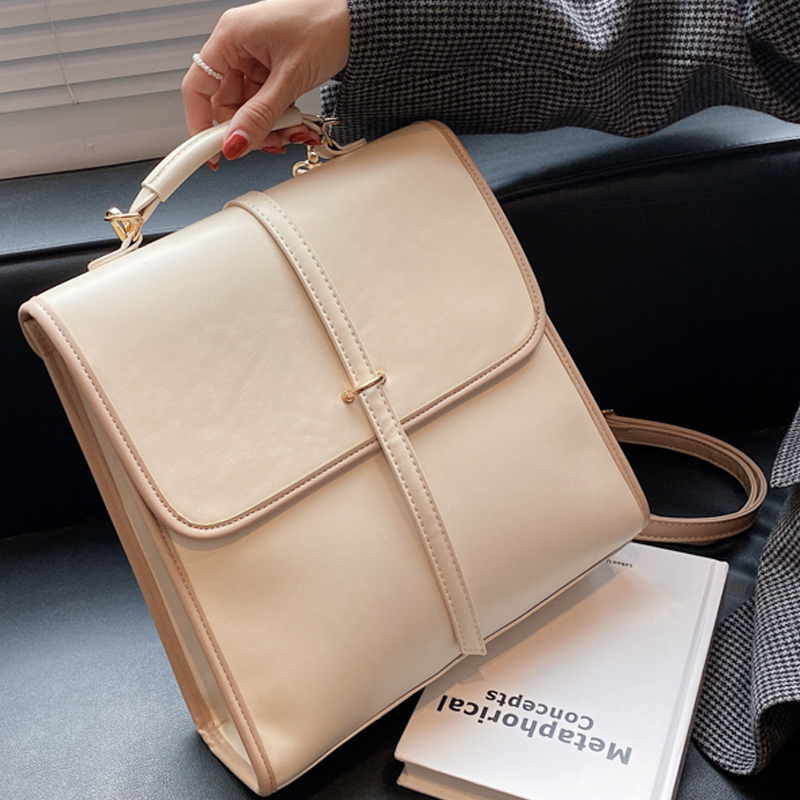 Interior Design Women - Pure Color High Quality PU Leather