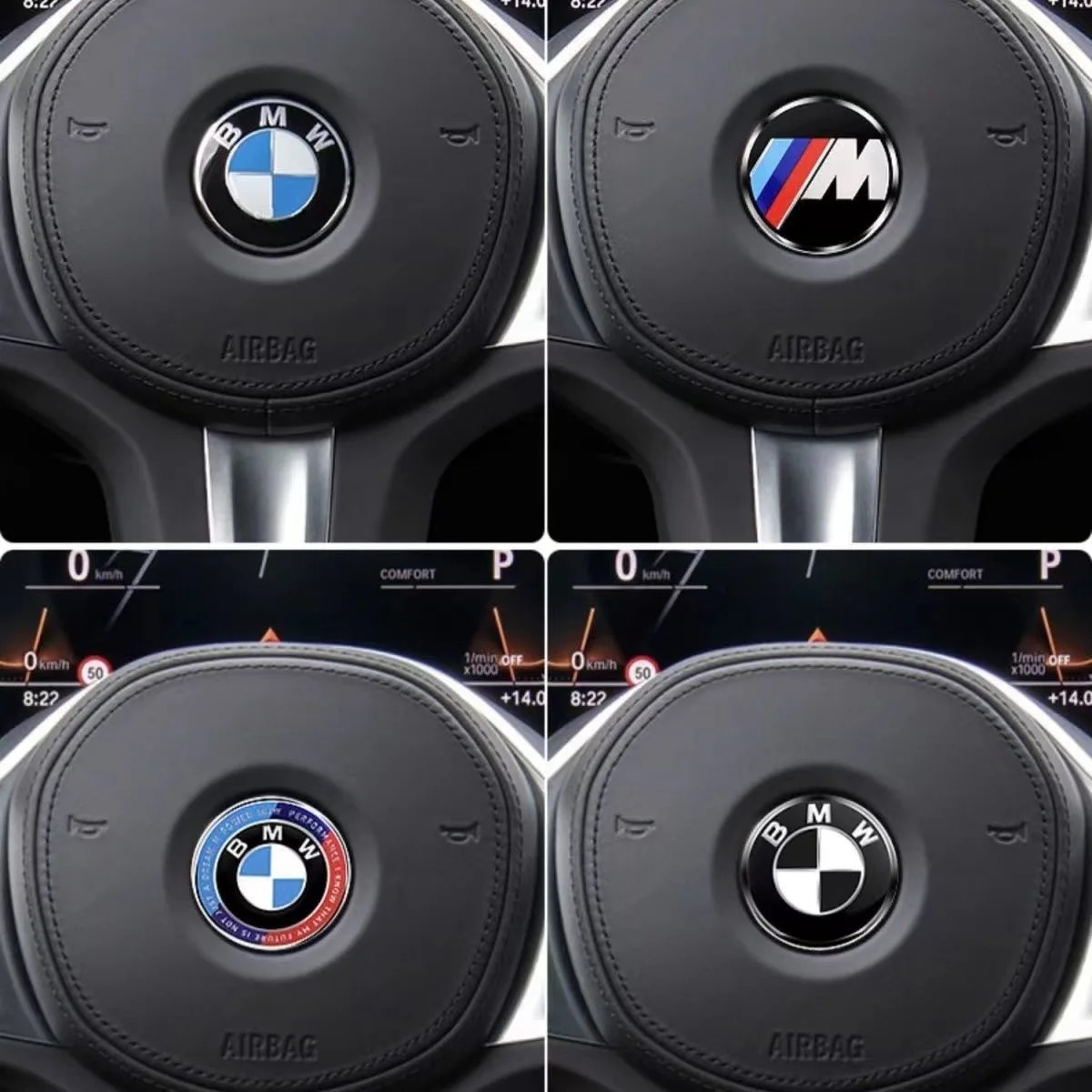 Interior Design Logo - 4.5cm Car Steering Wheel Center Emblem