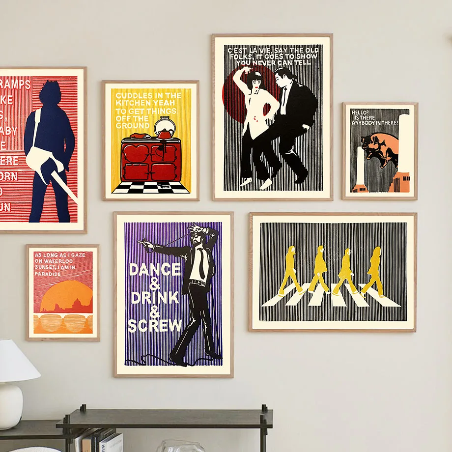 Interior Design Modern - Bruce Springsteen Bob MarleyThe Kinks Abbey
