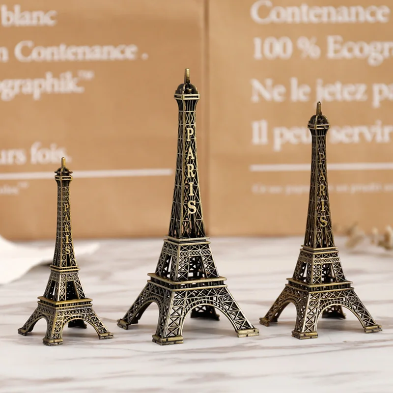 Interior Design Apartment - Bronze Paris Eiffel Tower Metal Crafts