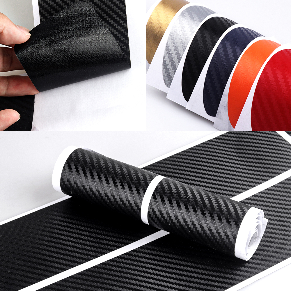 4Pcs Car Logo Vinyl Door Sill  - Interior Design Logo ulasan dan harga