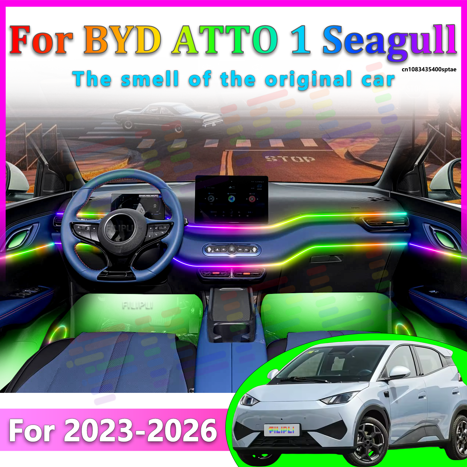 For BYD ATTO 1 Seagull 2023-26 - Interior Design Visualizer ulasan dan harga