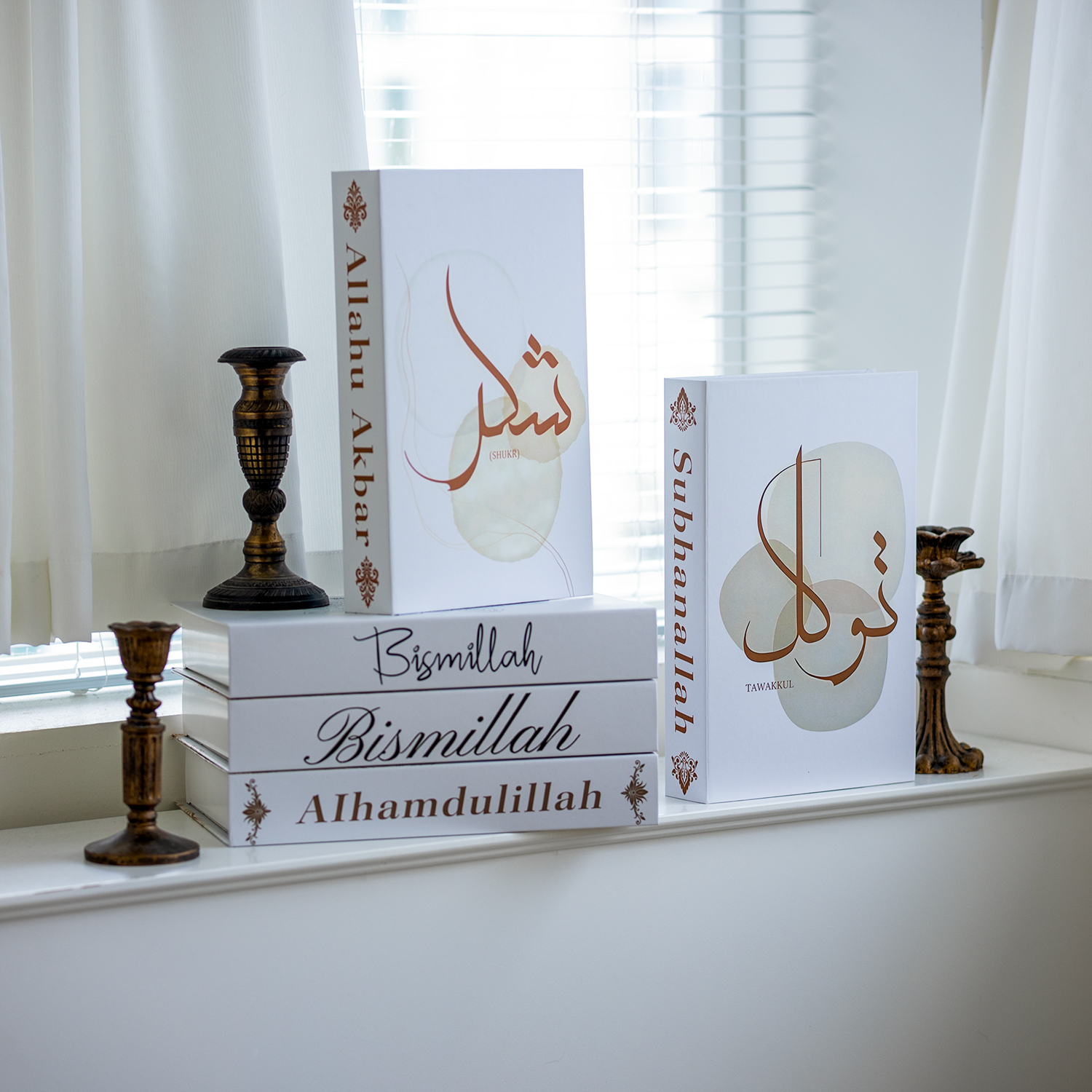 Islamic Luxury Fake Book Decor - Interior Design Book ulasan dan harga