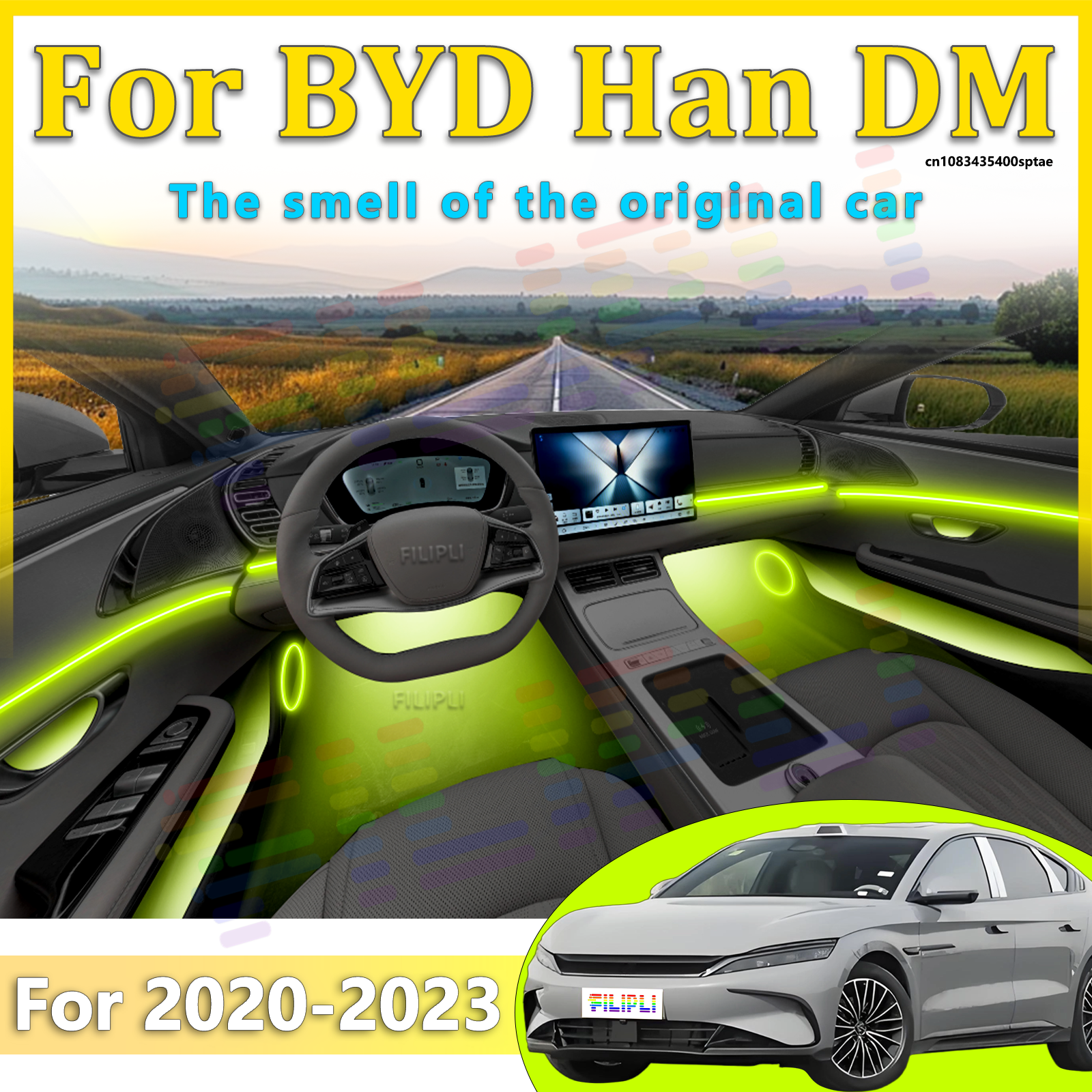For BYD Han DM 2020-2023 year  - Interior Design Visualizer ulasan dan harga