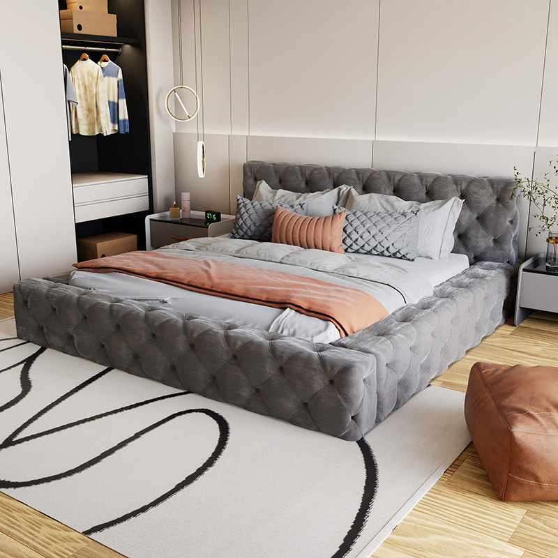 Accent Luxury Bed Nordic Comfo - Interior Design Vintage Modern ulasan dan harga