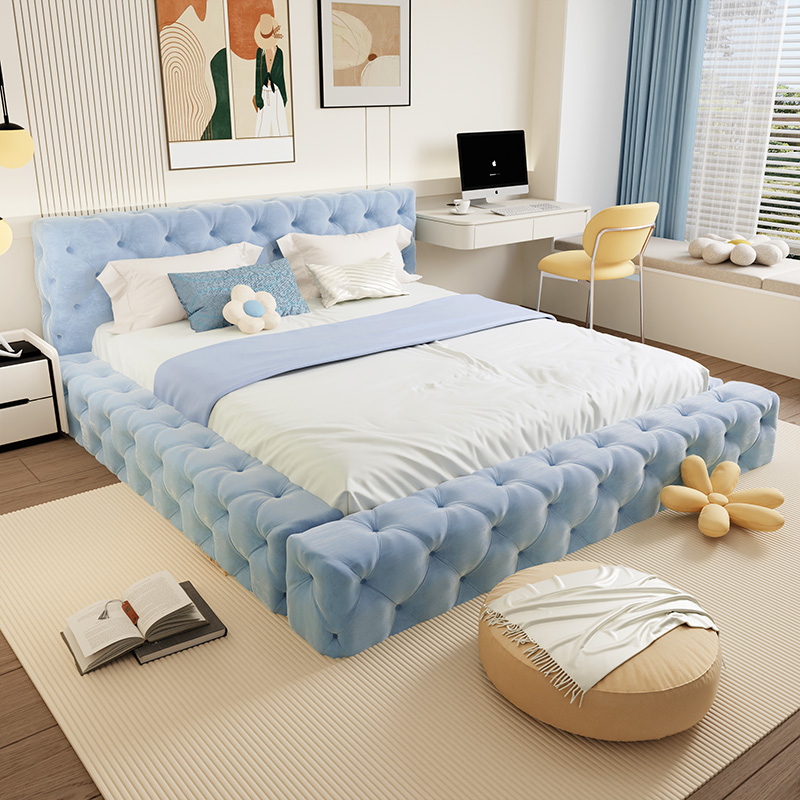 Accent Luxury Bed Nordic Comfo - Interior Design Vintage Modern ulasan dan harga