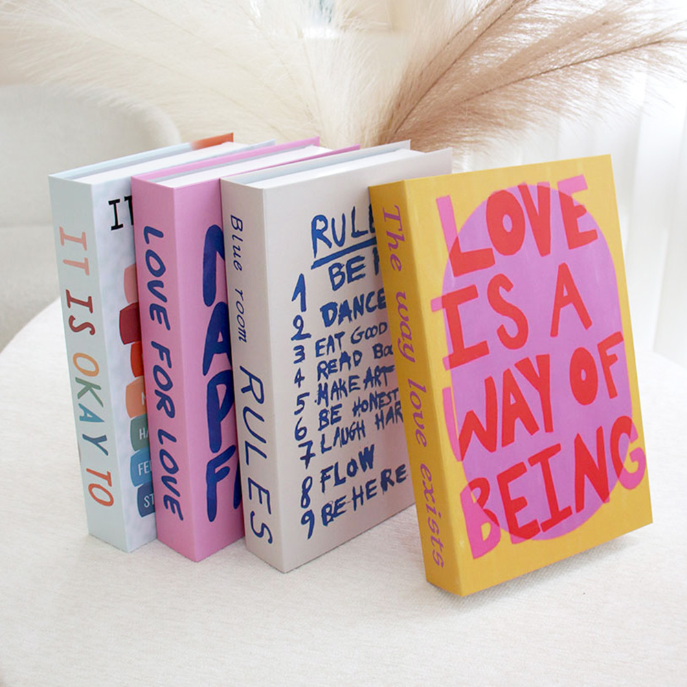 Fake Book Boxs Luxury Decorati - Interior Design Book ulasan dan harga