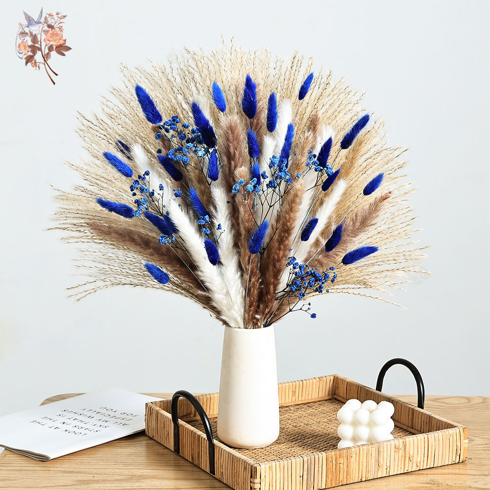 70 Stem Blue Fluffly Rabbit Ta - Interior Design Apartment ulasan dan harga