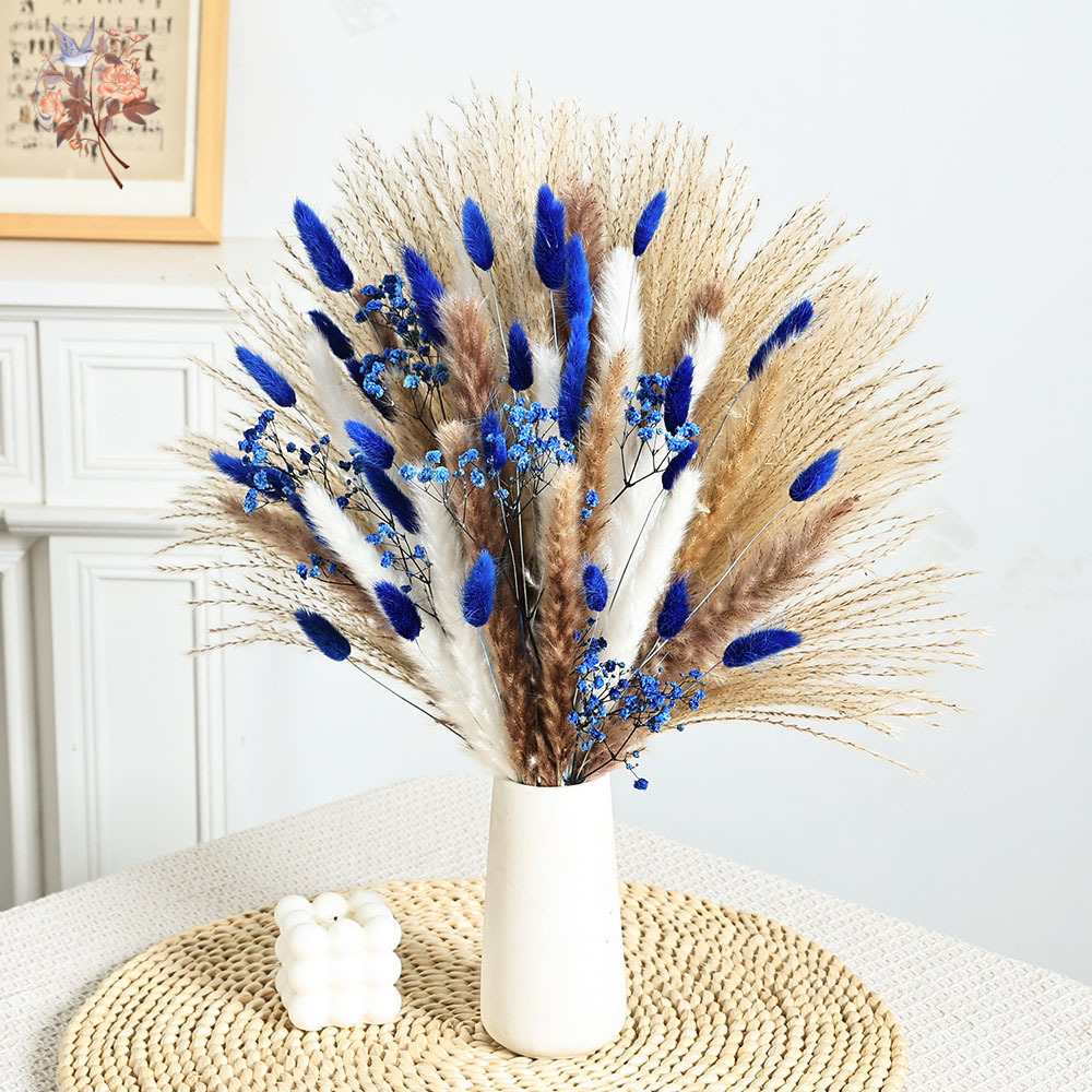 70 Stem Blue Fluffly Rabbit Ta - Interior Design Apartment ulasan dan harga