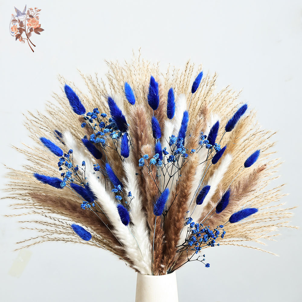 70 Stem Blue Fluffly Rabbit Ta - Interior Design Apartment ulasan dan harga