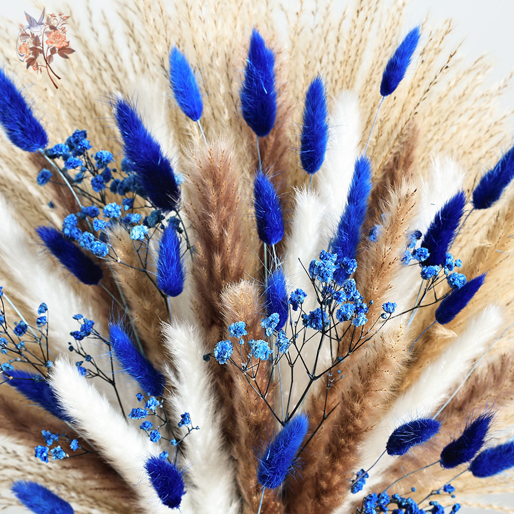 70 Stem Blue Fluffly Rabbit Ta - Interior Design Apartment ulasan dan harga