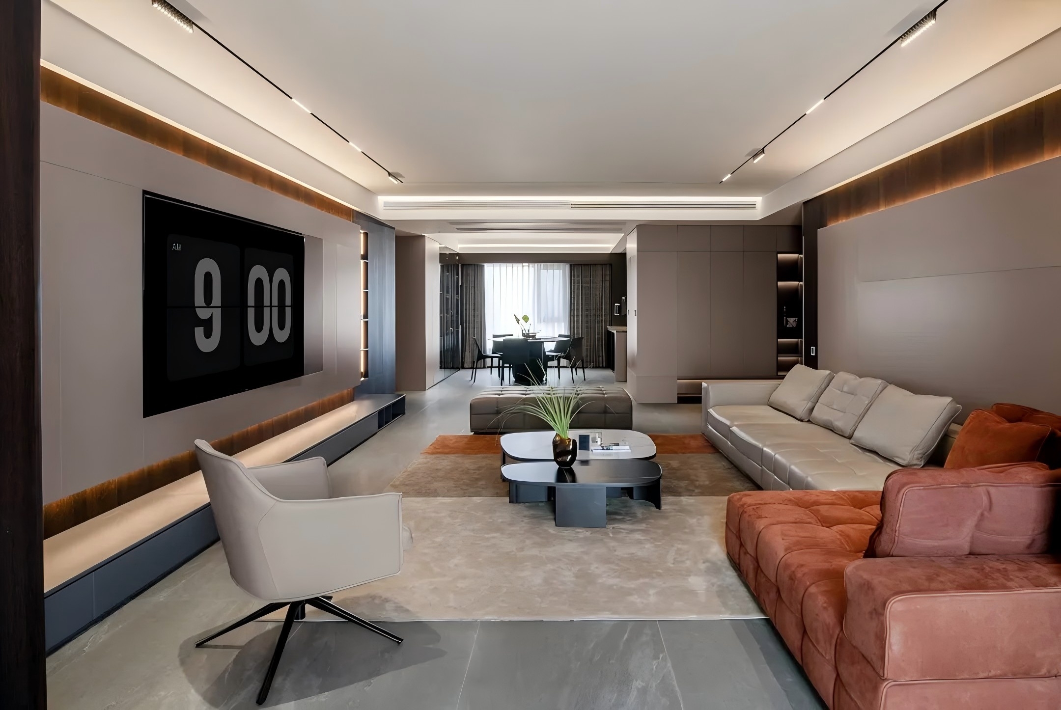 Spongde Modern Apartment 3D Re - Interior Design Graphic Design ulasan dan harga