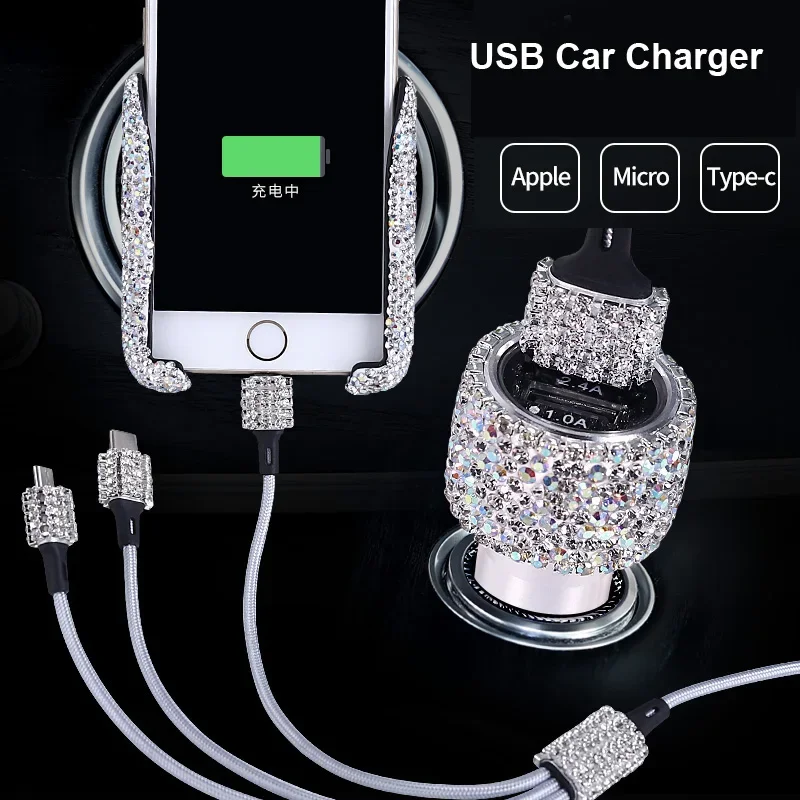 USB Car Charger 5V 2.1A Dual-P - Interior Design Women ulasan dan harga