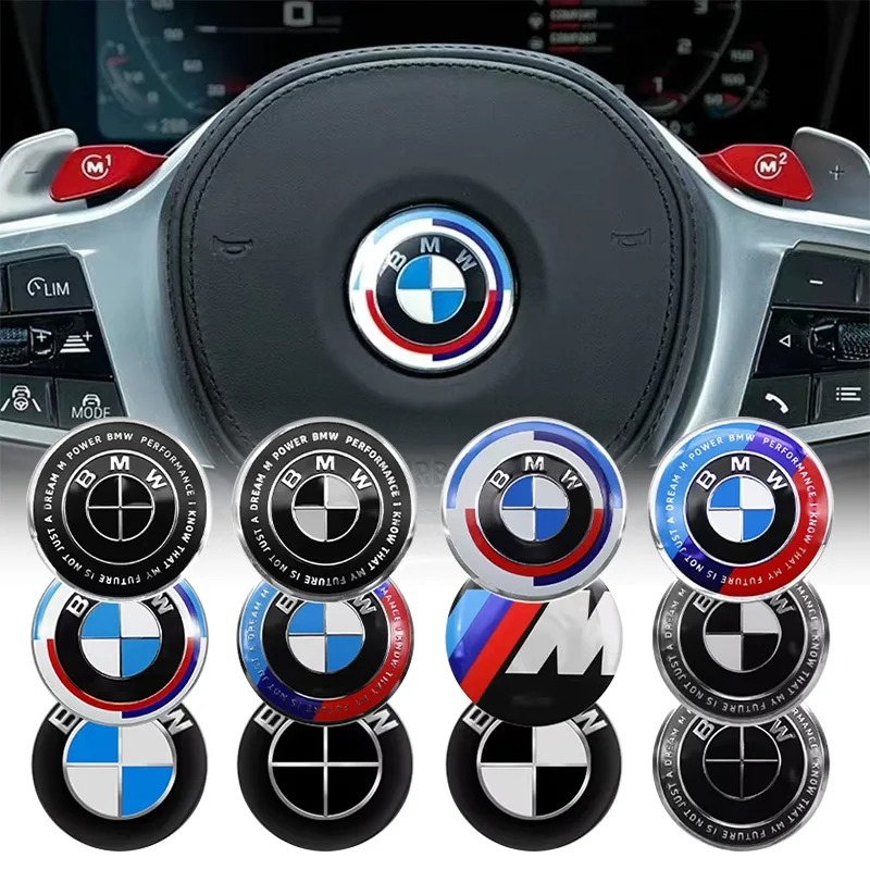 4.5cm Car Steering Wheel Cente - Interior Design Logo ulasan dan harga