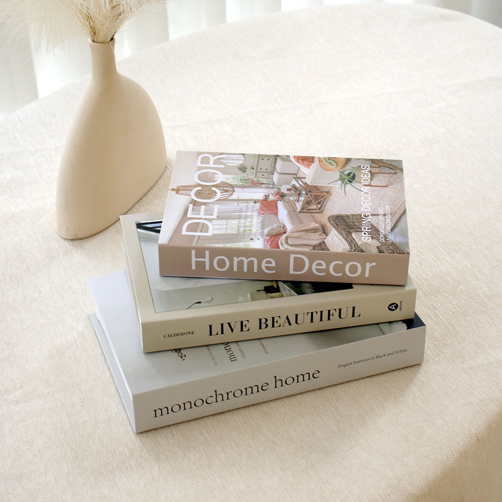 3Pcs/Set  Luxury Decorative Fa - Interior Design Book ulasan dan harga