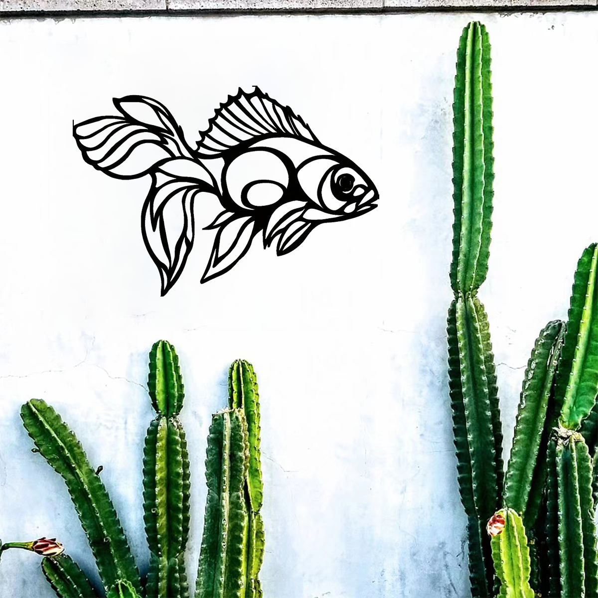 Stunning 1pc Metal Wall Decora - Interior Design Modern ulasan dan harga