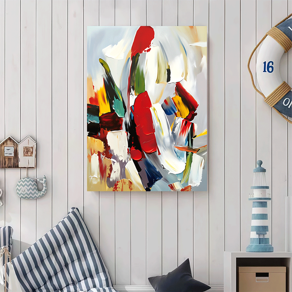1PC-Canvas poster Unframed  Ab - Interior Design Modern ulasan dan harga
