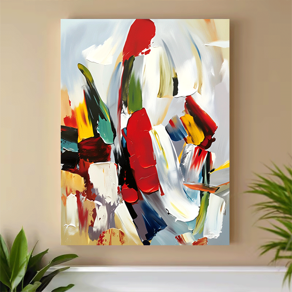 1PC-Canvas poster Unframed  Ab - Interior Design Modern ulasan dan harga