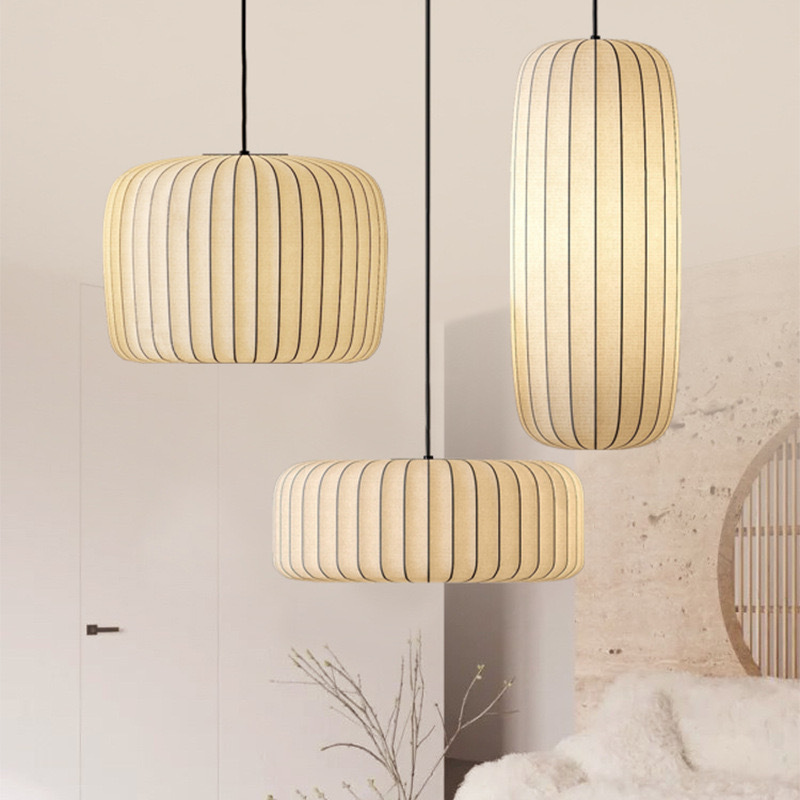 Japanese Wabi Sabi Fabric Pend - Interior Design Living Room And Kitchen ulasan dan harga