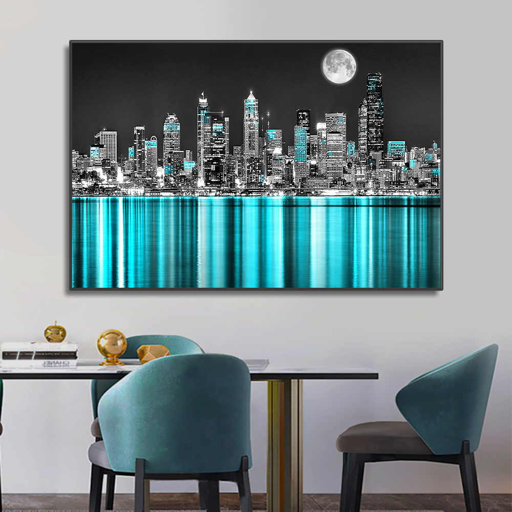 New York Urban Skyline Landsca - Interior Design Sketch ulasan dan harga
