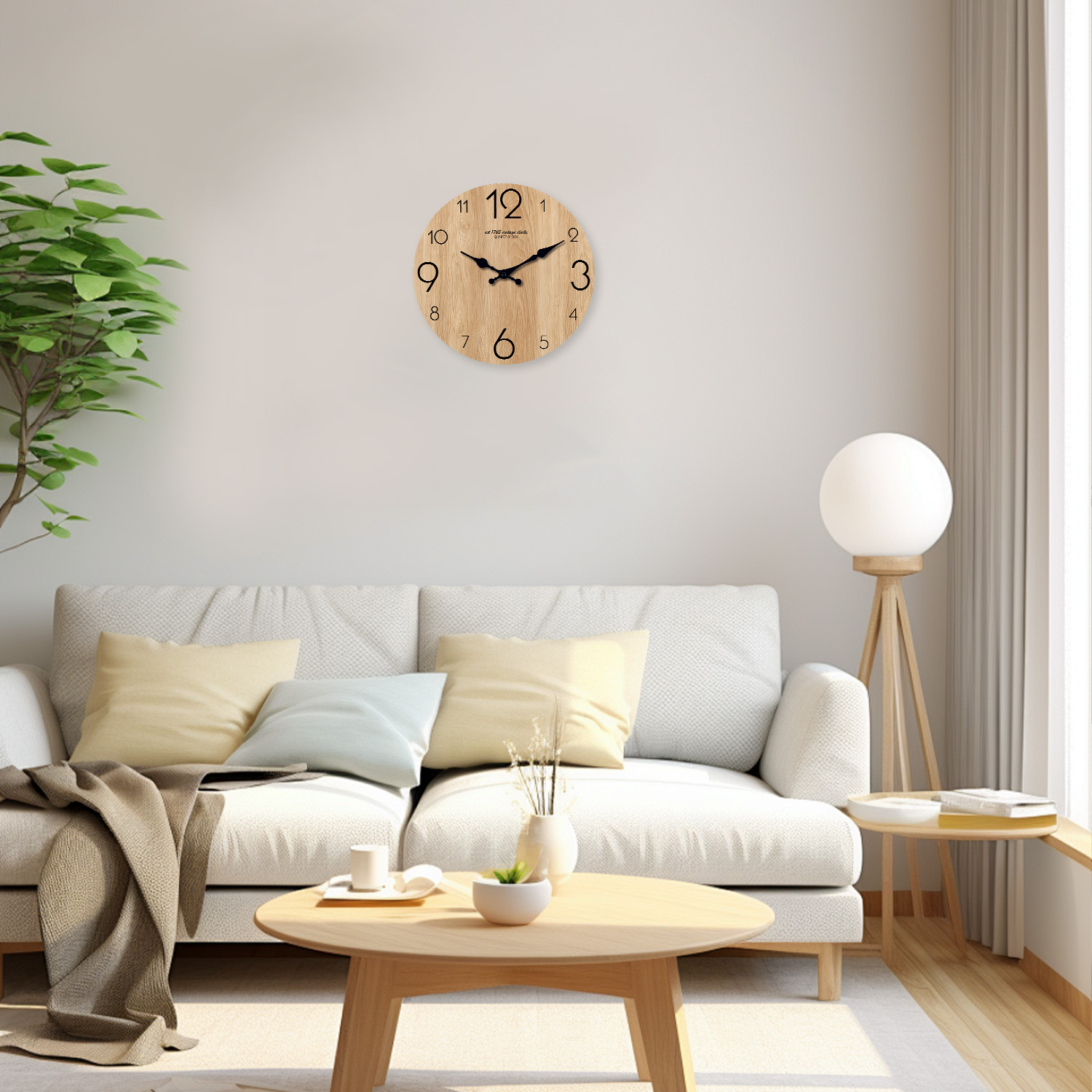 Modern Wood Grain Texture Patt - Interior Design Living Room And Kitchen ulasan dan harga