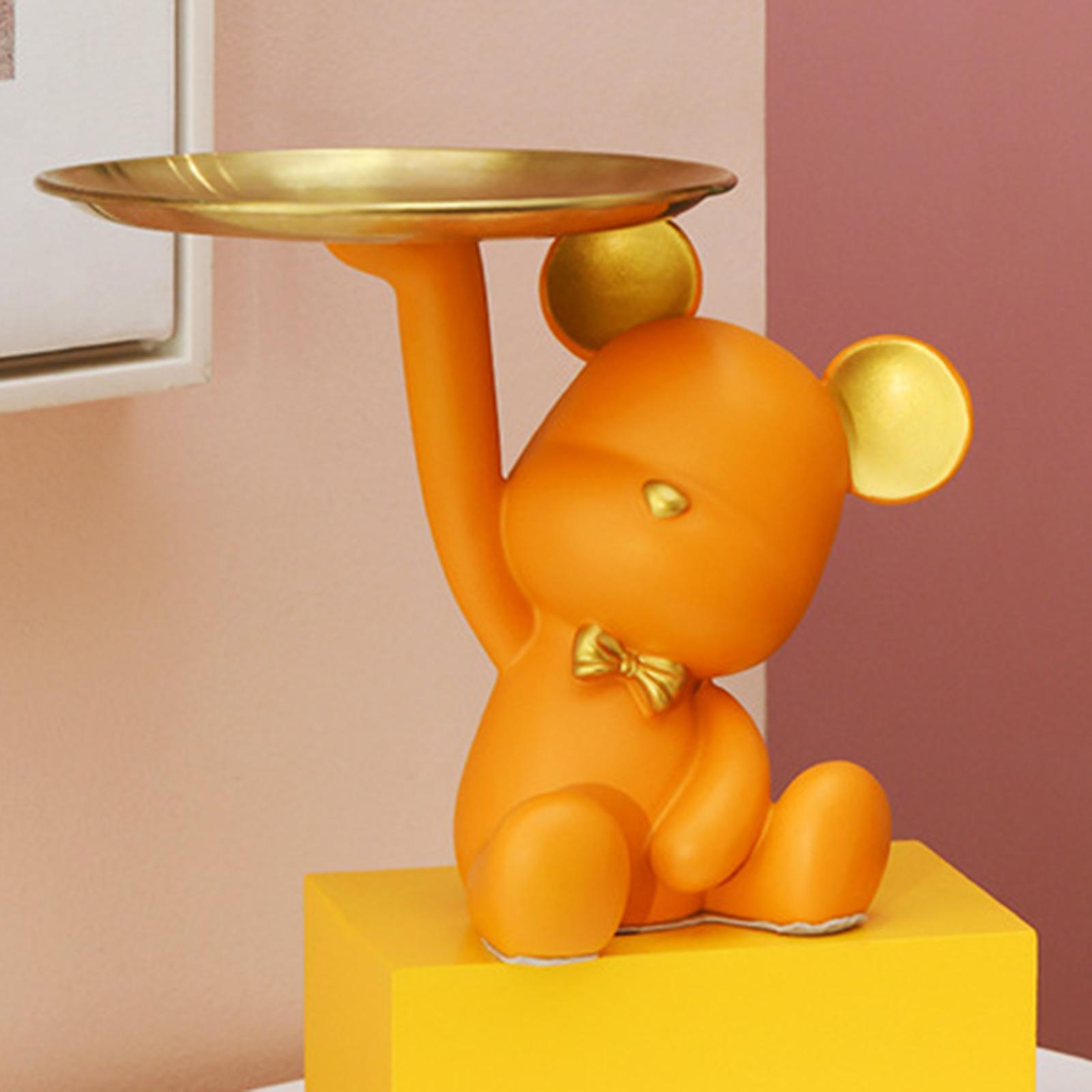 Creative Resin Bear Figurine C - Interior Design Apartment ulasan dan harga