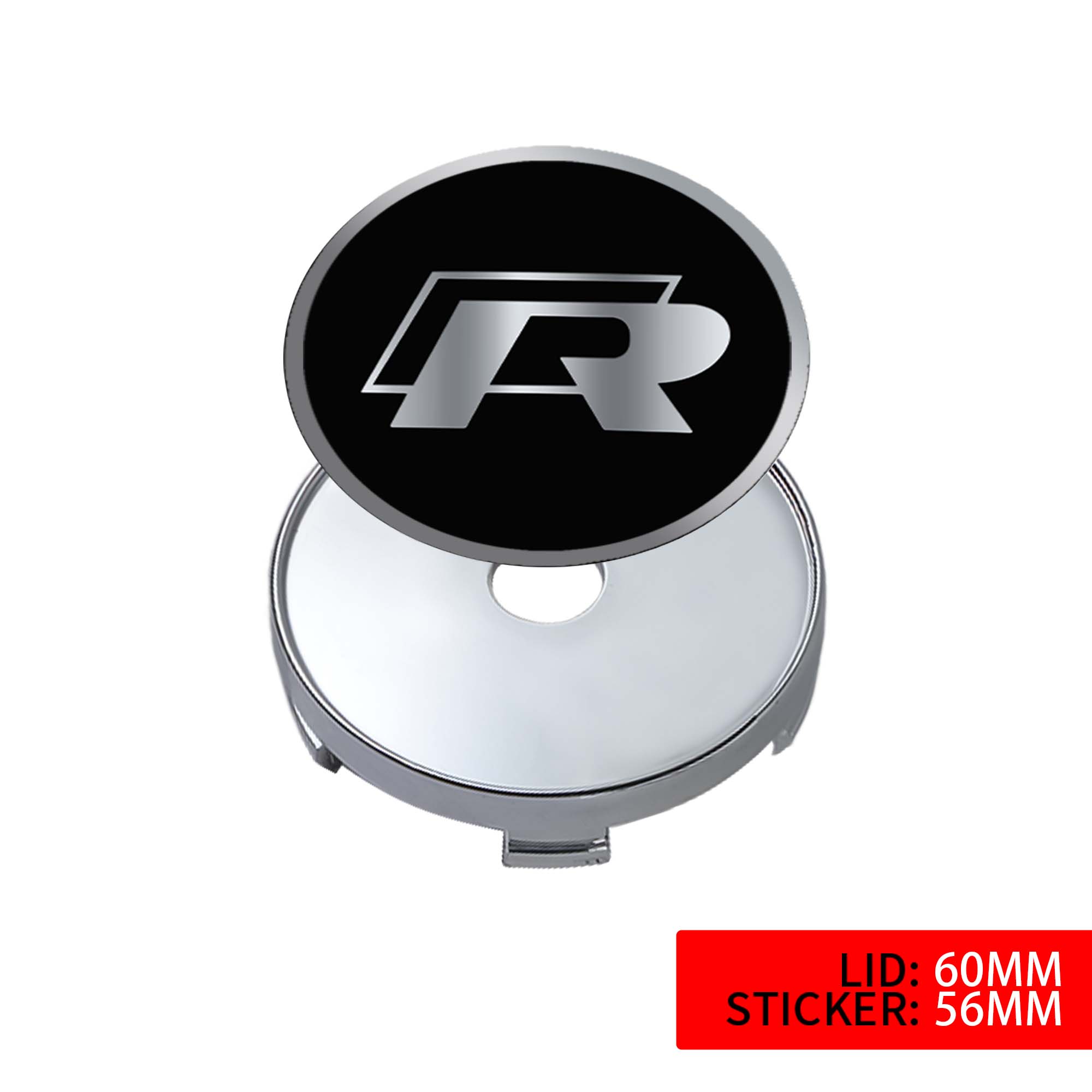 4Pcs 60/63/68MM Car Wheel Cent - Interior Design Logo ulasan dan harga