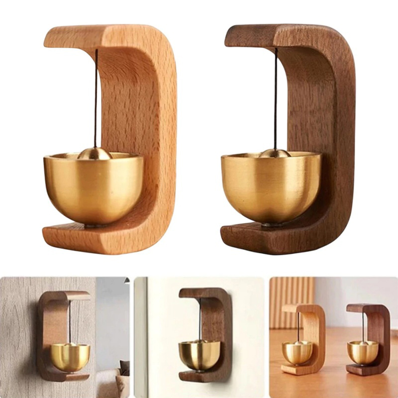 [C]Wooden Wind Chimes Magnetic - Interior Design Apartment ulasan dan harga