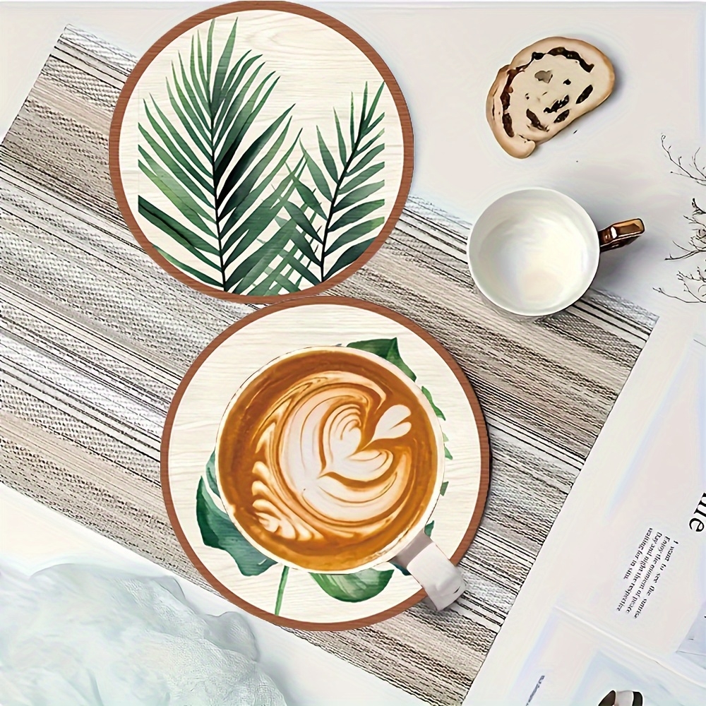 5pcs Tropical Plant Leaf-Patte - Interior Design Office ulasan dan harga