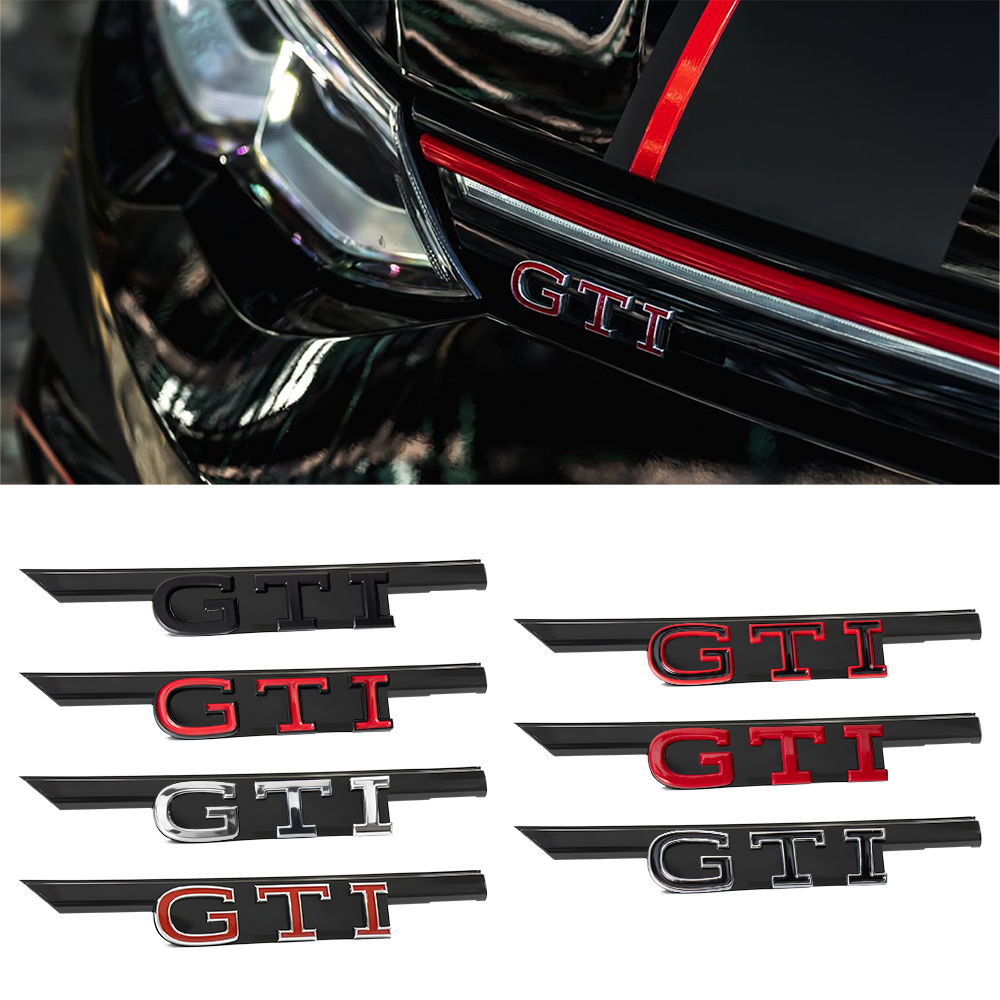 Car ABS GTI GTD Logo Front Gri - Interior Design Logo ulasan dan harga