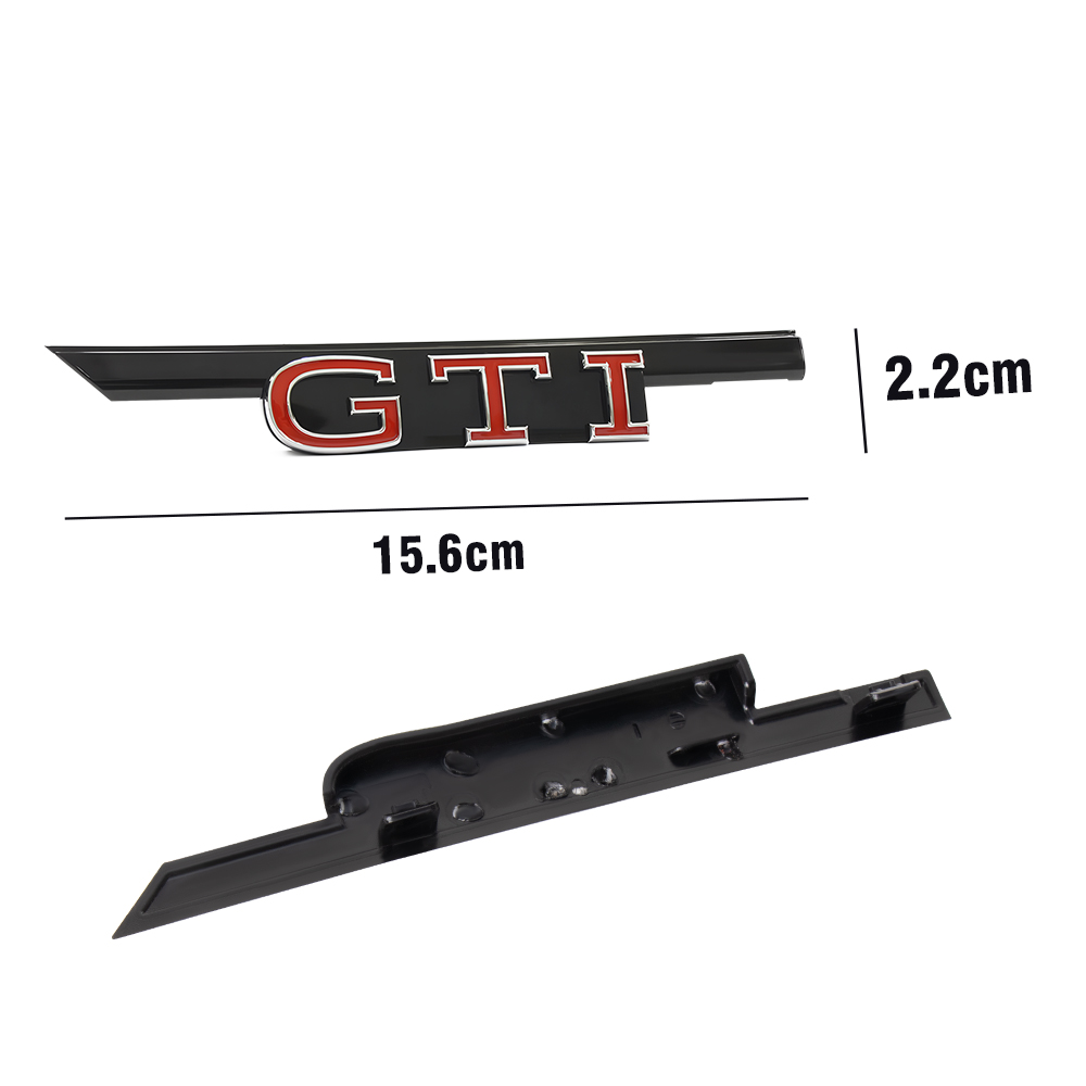 Car ABS GTI GTD Logo Front Gri - Interior Design Logo ulasan dan harga