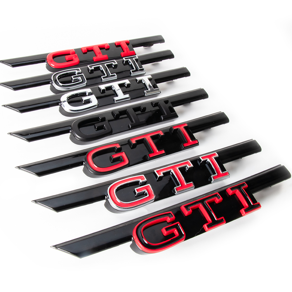 Car ABS GTI GTD Logo Front Gri - Interior Design Logo ulasan dan harga