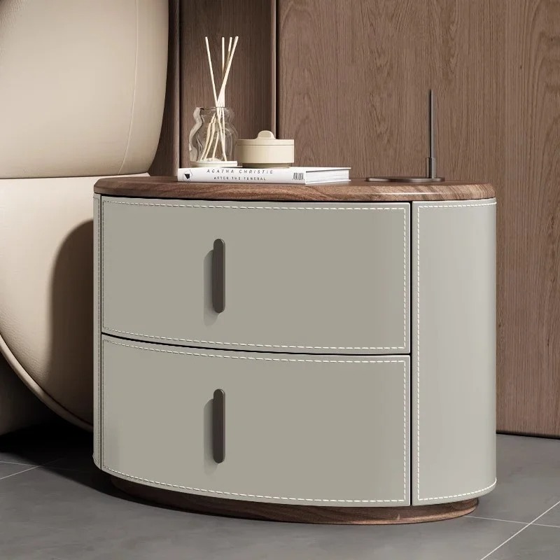Aesthetic White Bedside Table  - Interior Design White And Wood ulasan dan harga