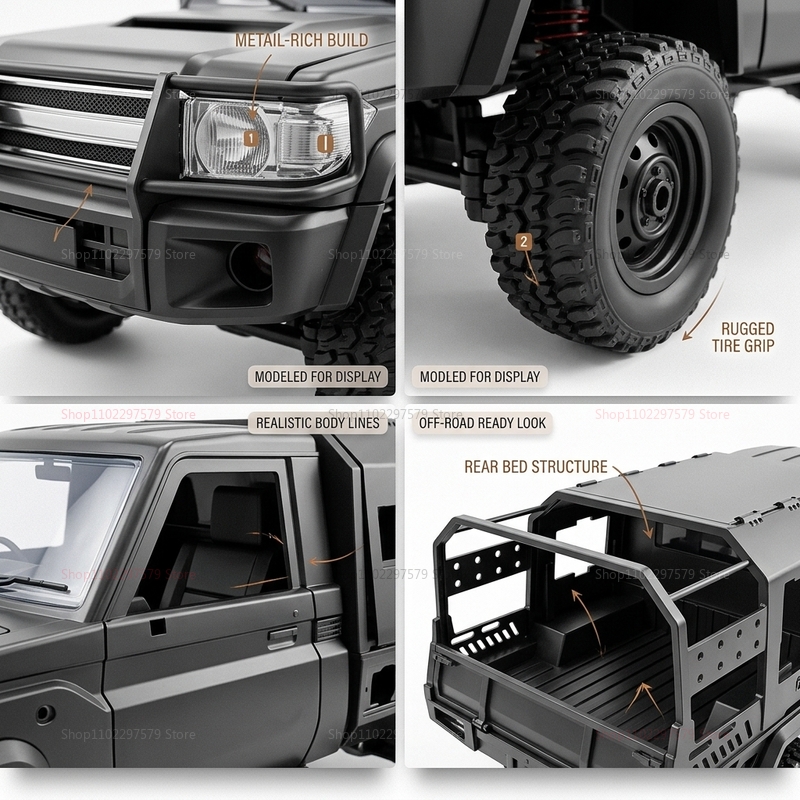 NEW 1:12 4WD RC Car MN82 MN82S - Interior Design Visualizer ulasan dan harga
