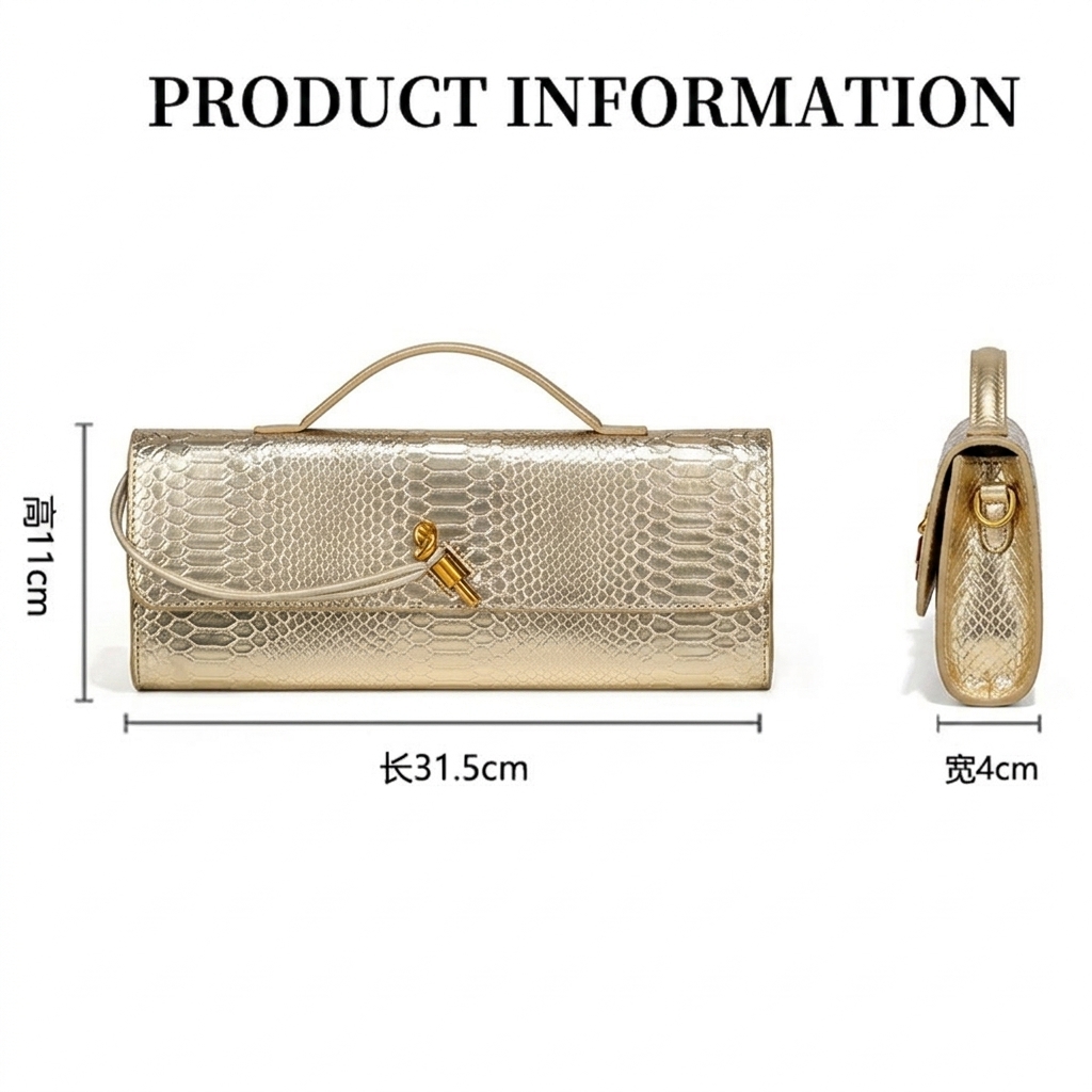 Metallic Gold Crocodile Print  - Interior Design Hongkong ulasan dan harga