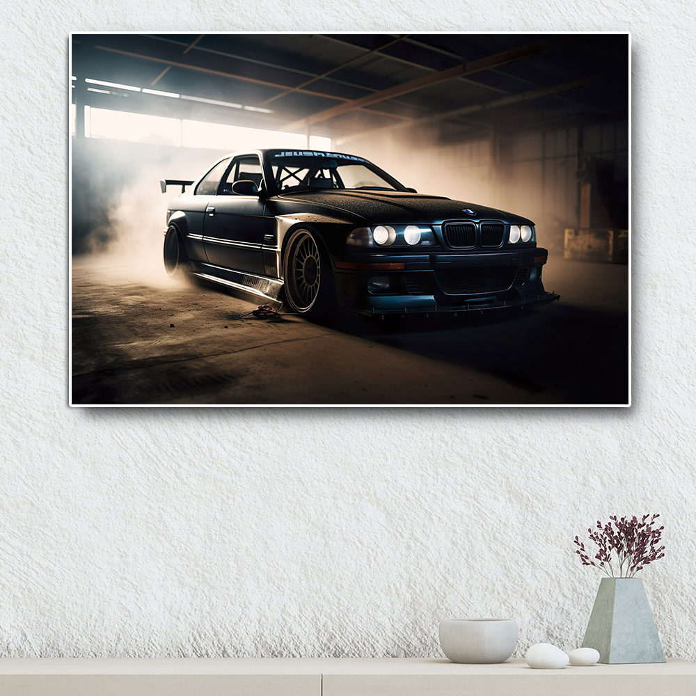 Fashion Sports Car M4 Graffiti - Interior Design Sketch ulasan dan harga