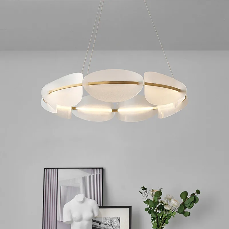 Nordic LED Pendant Light Livin - Interior Design Living Room And Kitchen ulasan dan harga