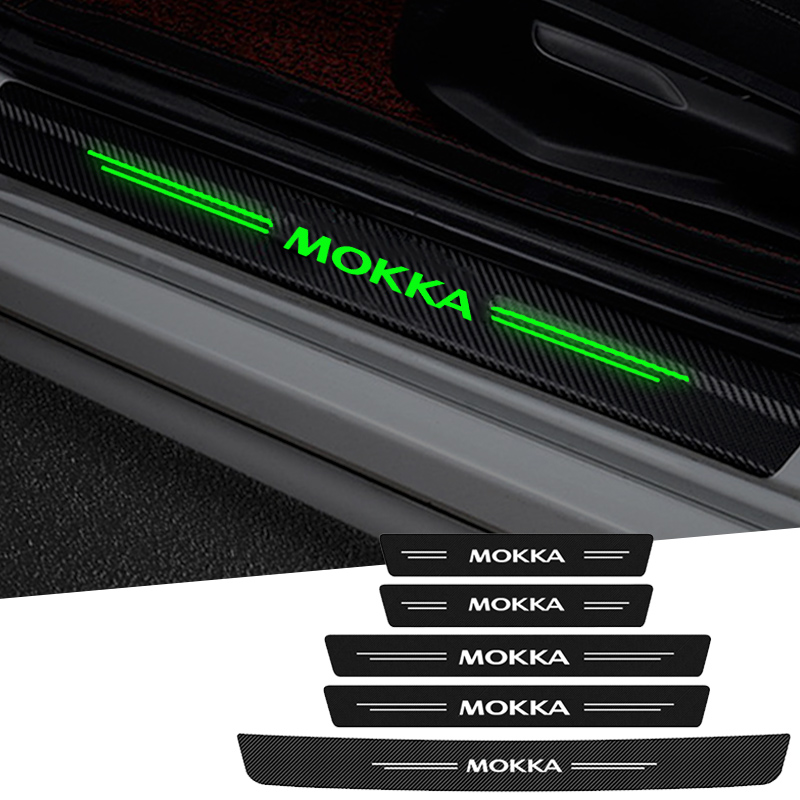 Luminous Car Sill Waterproof S - Interior Design Logo ulasan dan harga
