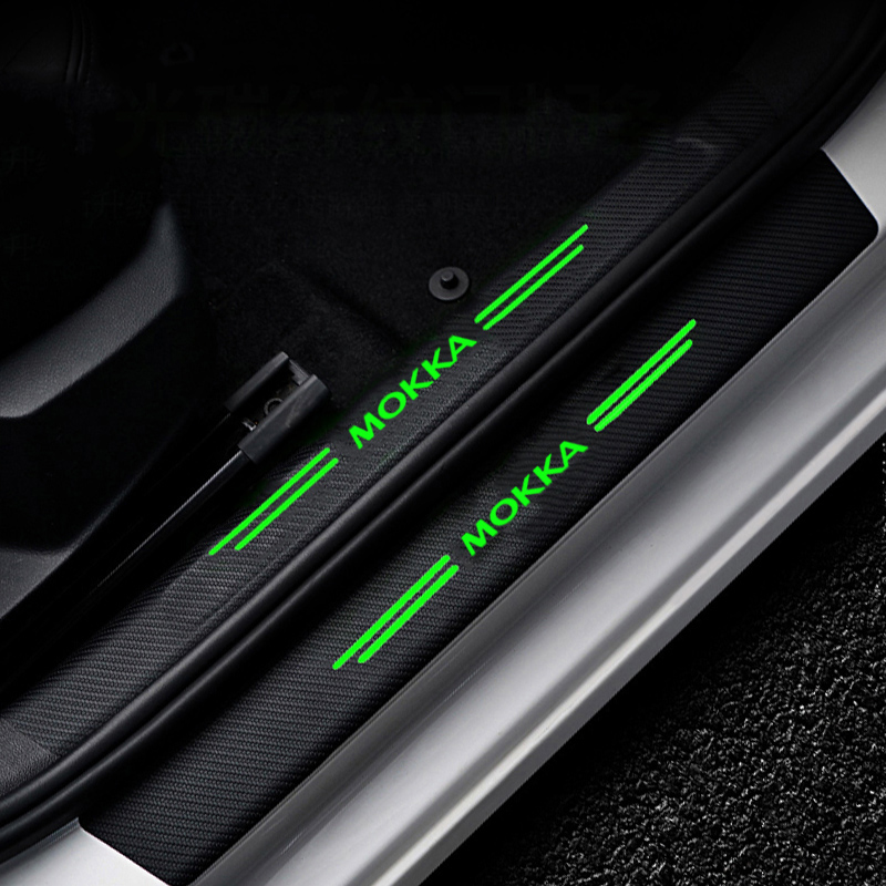 Luminous Car Sill Waterproof S - Interior Design Logo ulasan dan harga
