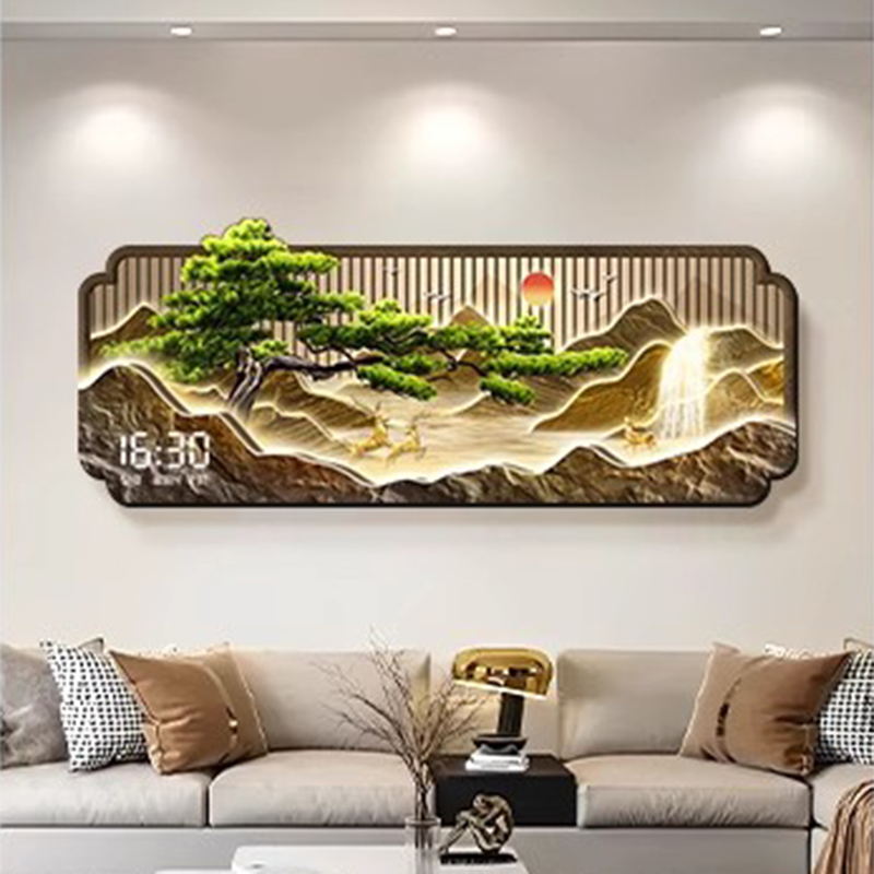 Living Room Design Wall Clocks - Interior Design Vintage Modern ulasan dan harga