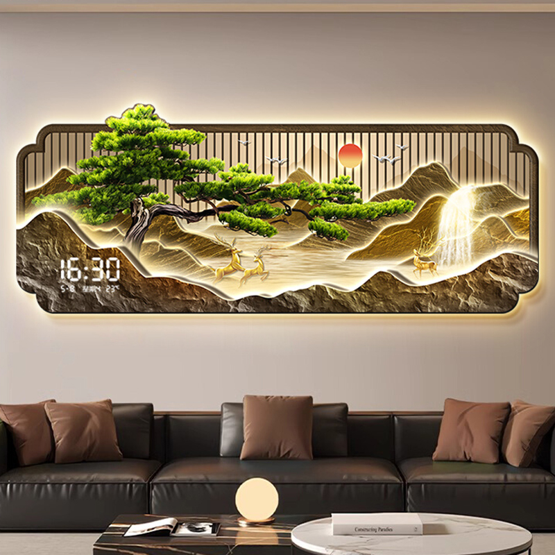 Living Room Design Wall Clocks - Interior Design Vintage Modern ulasan dan harga