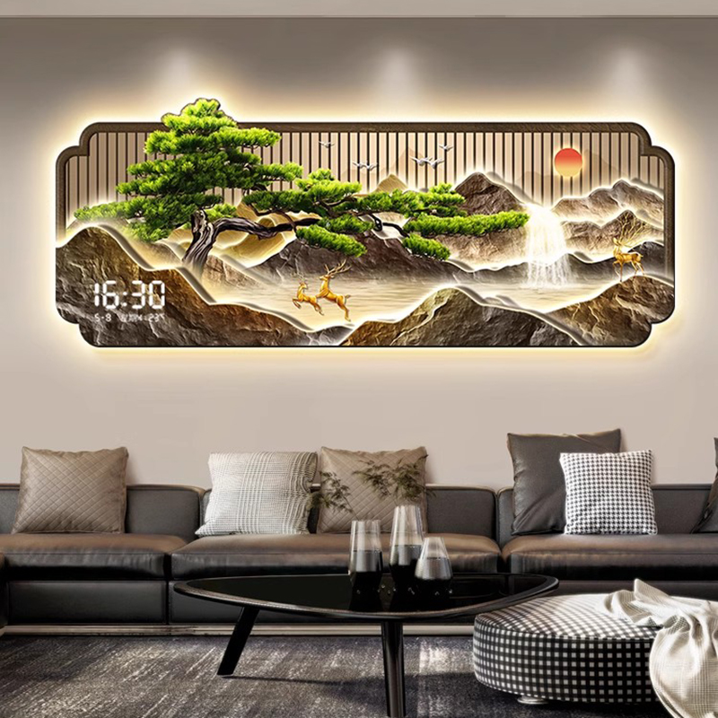 Living Room Design Wall Clocks - Interior Design Vintage Modern ulasan dan harga