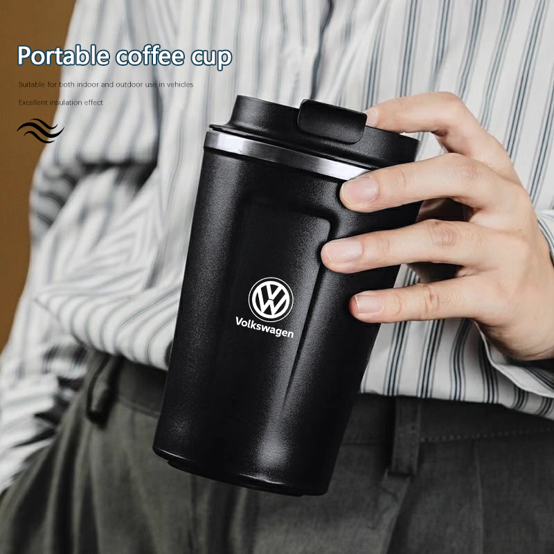 Car Portable Coffee Cup Laser  - Interior Design Logo ulasan dan harga