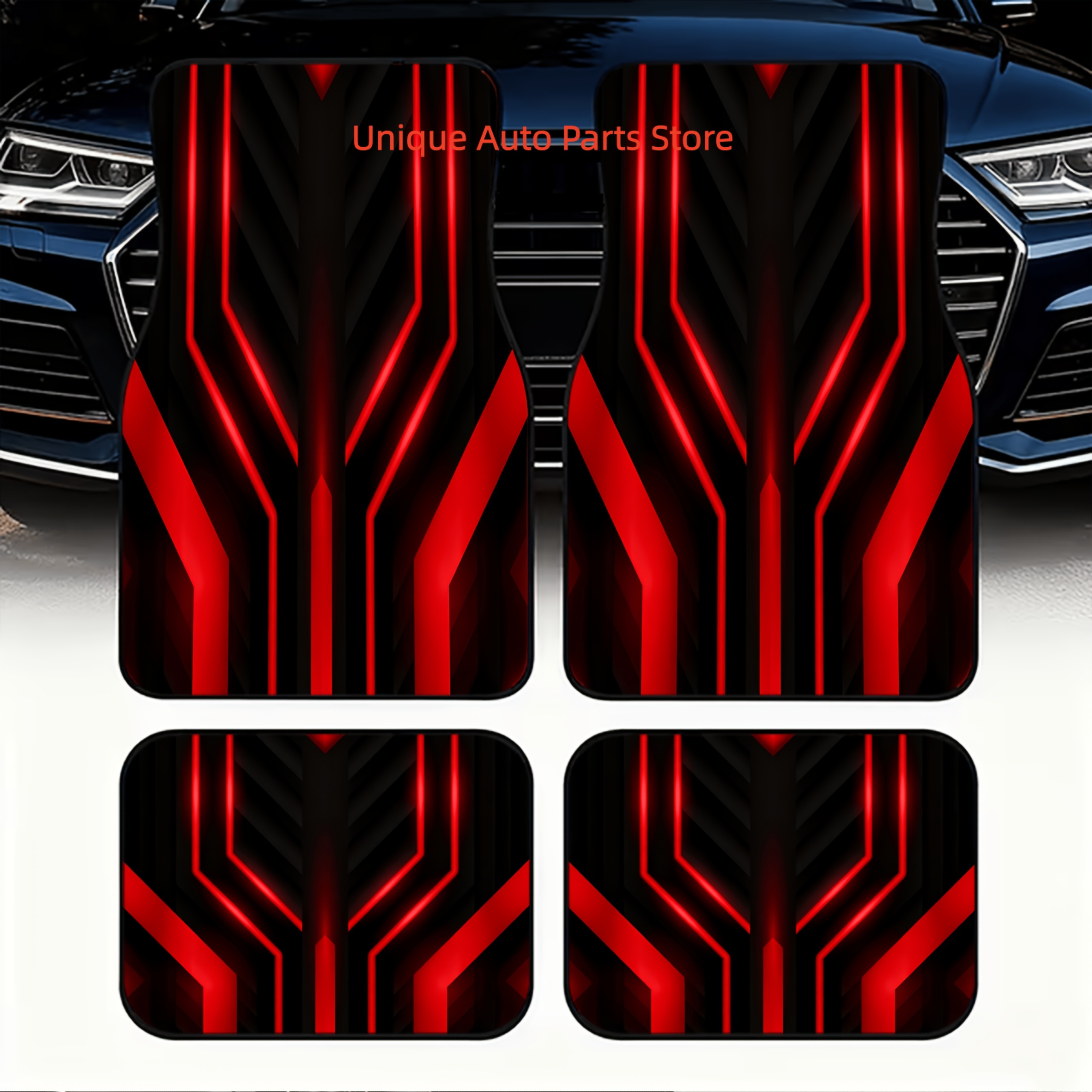 Car Floor Mats 4pcs, Material, - Interior Design Visualizer ulasan dan harga