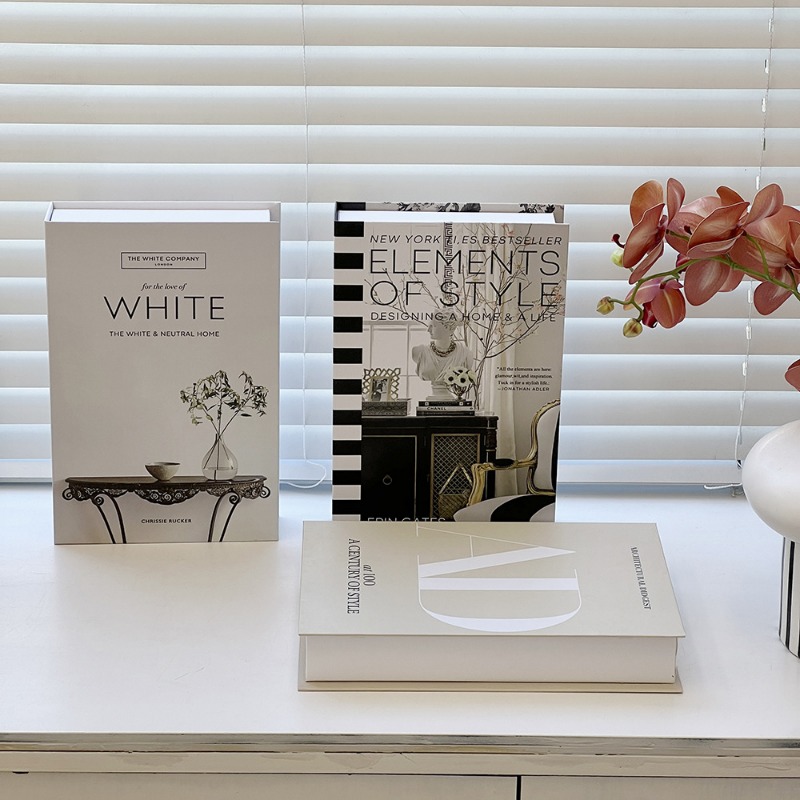 Simple Fake Books Ornament Bed - Interior Design Book ulasan dan harga