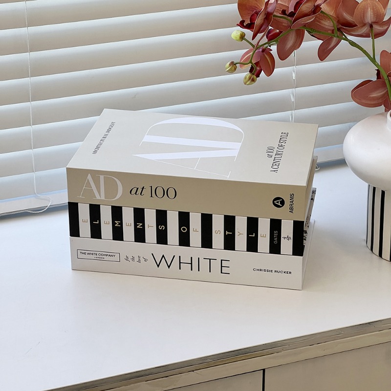 Simple Fake Books Ornament Bed - Interior Design Book ulasan dan harga