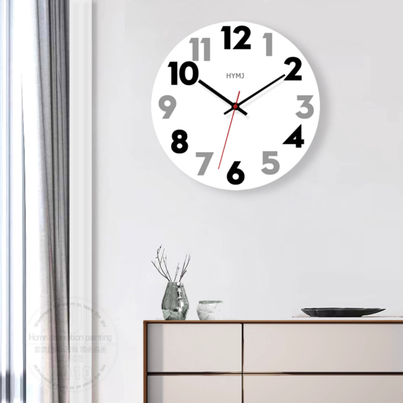 Creative Minimalist Wall Clock - Interior Design Vintage Modern ulasan dan harga