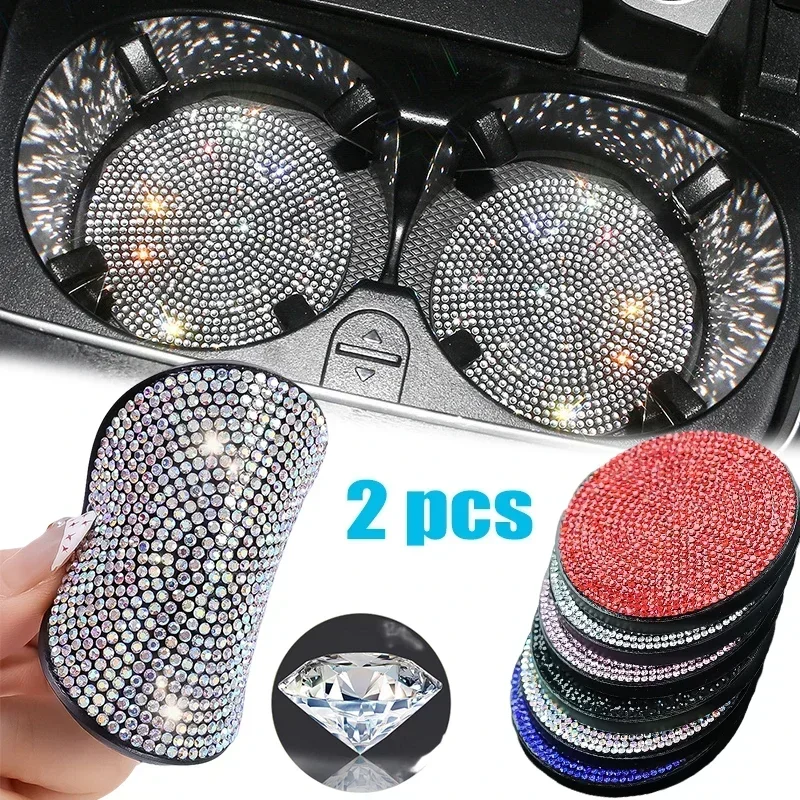 Car Non Slip Water Cup Pad Dia - Interior Design Texture ulasan dan harga