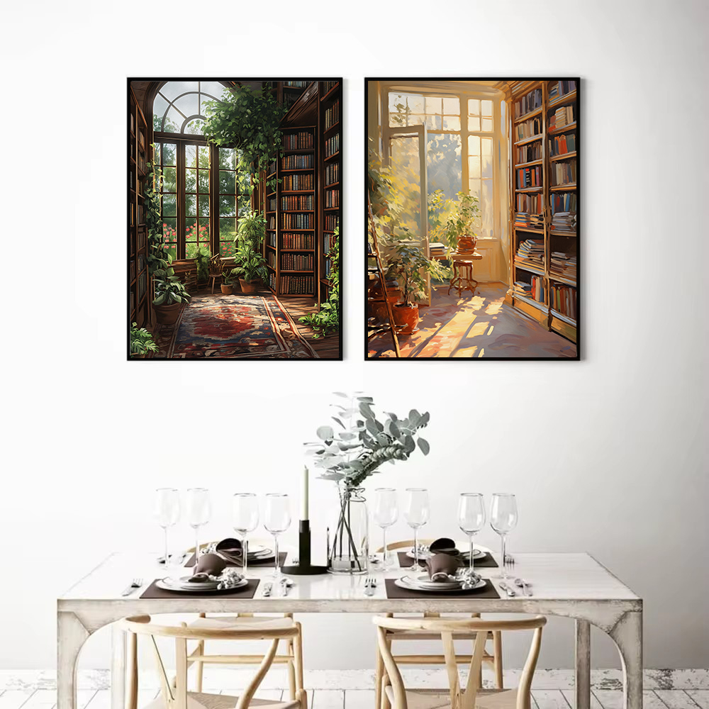 Victorian Vintage Greenhouse L - Interior Design Sketch ulasan dan harga